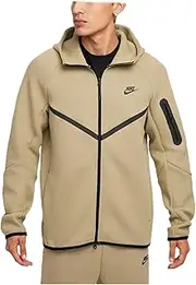 [Nike] Tech Men's Full-Zip Windrunner Hoodie (HV0949-277, Neutral Olive/Black)