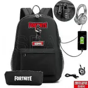 Fortnite Game Backpack Student Bag Usb Charging 3d Fortnite Backpack Travel Backpack Girls Boys Laptop Dayback