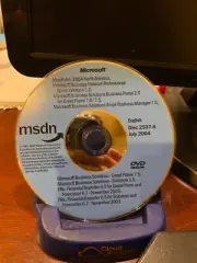 RARE NEW AUTHENTIC MSDN Microsoft Business Solutions GP, Solomon, FRx, etc, DVD