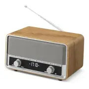 AM FM Radio Plug in Wall,Digital Clock Radio for Bedroom with LCD Display/40