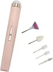 Healeved Nail Art Polishing Machine Kit Portable Nail Art Grinder Manicure Supplies