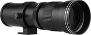 Domary Camera MF Super Telephoto Zoom Lens F/8.3-16 420-800mm T Mount with Universal 1/4read Replacement for Nikon Sony Fujifilm Olympus Cameras