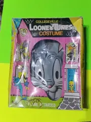 Vintage 1987 Bugs Bunny Costume Mask, Suit & Box Collegeville Looney Tunes