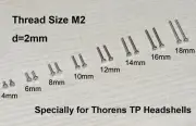 Fixing Screw Kit M2 Stainless Steel /Cartridge/Mounting for Thorens TP Shell