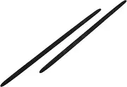 HAWILLOSCH 2pcs Car Door Anti Collision Silicone Strip - 40cm Car Bumper Protector Strips - Adhesive Prevents Scratches and Dents Accessories