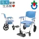 【海夫健康生活館】杏華 扶手 鋁製附輪 洗澡椅 便盆椅(CH-KD669) (7折)