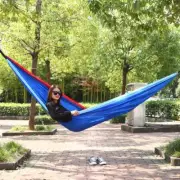 Hanging Bed Outdoor Ultra Light Anti Rollover Parachute Cloth Camping Portable