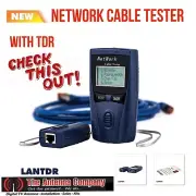network cable tester with TDR data fault finding diagnostics tool quality LANTDR