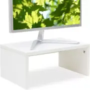 6.7 Inch Height Monitor Stand Riser, Wood Monitor Riser with Storage for Desk Sm