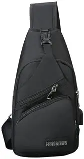 [AIMALL] Sling Bag Lightweight Shoulder Crossbody Chest Bags Outdoor Sport Travel Backpack Daypack for Men