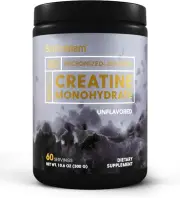 Bioemblem Creatine Monohydrate Powder – Micronized, Unflavored, 5000Mg per Servi