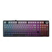 AULA F99 Pro Mechanical Keyboard 100 Keys Tri-mode Hot Swappable 8000mAh PBT Two-Color Keycap BT/2.4G/Type-C Gasket RGB