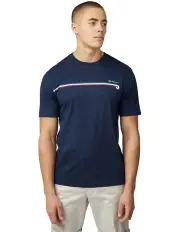 [Ben Sherman] Core Stripe T-shirt in Dark Navy