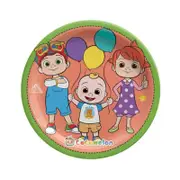 CoComelon Round Paper Plates 17cm 8pk