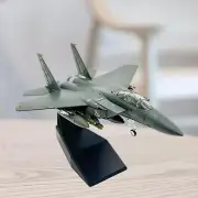 1/100 Scale Fighter Aircraft Model Diecast Plane Model for Shelf Office Bar
