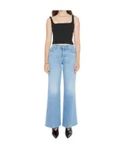 Mother The Tomcat Roller Skimp High Waist Jeans 24,25,29,30 light blue