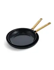[GreenPan] Padova Frypan Set 26x30cm 2 Peice in Black