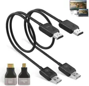 Wireless HDMI Extender Video Transmitter Receiver 20M/65FT 1080P For Laptop PC