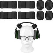 Geekria Comfort Headband Pressure Relief Pads for Tight On-Ear/Over-Ear Headphones, Nuggets Damage Free Easy DIY Installation (4 Pack)