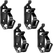 Pack of 4 Shovel Holder for Roof Racks, Roof Rack Accessories, Rubber Roof Rack Clamps, Shovel Holder, Car Roof Rack, Axe Holder Kit for Trucks, Car Accessories for Boats, Axe Holder (Black)
