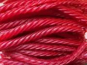 Red Licorice Twists- Soft and Chewy Licorice Candy- BULK CANDY- ONE POUND