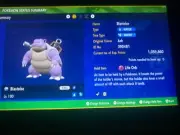 Pokemon Scarlet And Violet Shiny Blastoise 6IV Battle Ready Fast Delivery