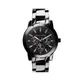 RELAX TIME三眼腕錶-黑(R0800-16-09X)大