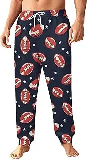 [Generic] Men's Sweatpants, USA Football Repetition Design-143, Polyester Joggers, Sweatpants Jogging Pants for Workout Running