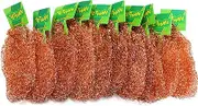 YETHAN Copper Scouring Pad, 10 Pcs/Pack, 100% Pure Copper, 13g/Pc
