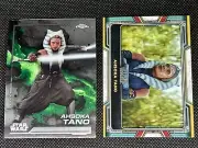 2022-24 Topps Star Wars - Ahsoka Tano Lot of 2 Chrome #1, Book of Boba Fett #77
