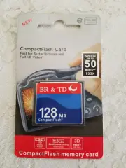 Compact Flash CompactFlash Memory Card BR&TD ogrinal Camera Card 128MB
