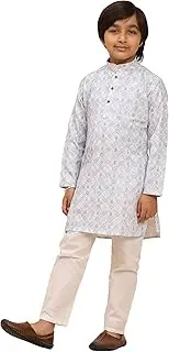 [Pro-Ethic Style Developer] Boys Cotton Kurta Set for Kid's | Indian Ethnic Wear | Pack of 1 (S-278)
