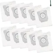 EZ SPARES 10pcs Roomba Vacuum Replacement Bags for iRobot Roomba i7+, i7Plus, i8, i8+, i3, i3+, i6, i6Plus, e5, e6, s9, s9+, s9Plus, i and s Series Vacuum Cleaner