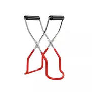 Red Anti-scalding Tongs Gripper Anti-Slip Lifting Stainless Steel Canning Jar