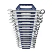 GEARWRENCH Combination Ratcheting Wrench Set Metric Master 16-Piece Hand Tool