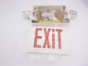 Lithonia Lighting Contractor Select 120-277V Integrated LED EXIT Sign Red LHQM