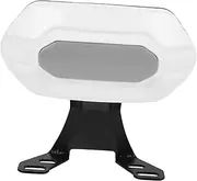 Luxshiny Back Cushion for Motorcycles and Electric Bikes Stylish Rear Rest for Enhanced Comfort and Support Easy Installation for Various Models Safety Backrest for Riding
