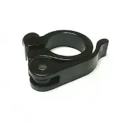KREX Alloy QR Seatpost Clamp, 28.6mm, 38g, Black, H68