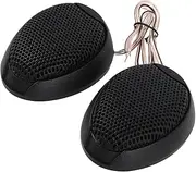 Sosoport 1 Pair Vehicle Tweeter Speakers Car Dome Tweeter Audio Loudspeaker Speakers Replacement for Car Audio System Accessories Parts