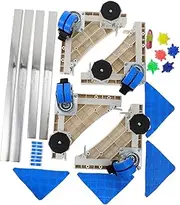 BUGUUYO Washing Machine Level Base Stand Mobile Stand for Dryer Refrigerator Slide Wheels