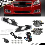 Bumper Fog Lights Driving Lamps Switch+Cover Kits For 2013-2015 Chevrolet Malibu (for: Chevrolet)