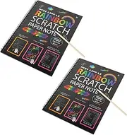 DIY Scratch Paintings for Boys and Girls Creative Scratch Books 16k Art Paper Sets Educational Activity Books