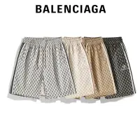 在飛比找蝦皮購物優惠-Balenciaga 巴黎世家全刺綉短褲 男子夏季時尚短褲 