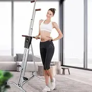 Vertical Climber, Adjustable Height Folding Stepper Vertical Climber, Simulation Mountain Climbing Machine, Home Fitness Equipment Multifunctional Vertical Mountaineer
