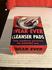 1960’s NOS Wear-Ever Cleanser Pads No. 409 Wear-Ever Aluminum Corp DWK
