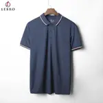 男士短袖鱷魚棉 POLO T 恤高品質 LUSSO LEEBRO-721A -