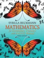 Mathematics for Elementary Teachers by Sybilla Beckmann (2010, Hardcover)