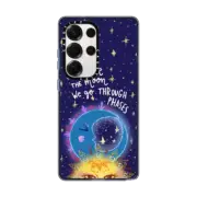 Galaxy S25 Ultra Impact Magnetic Case Phases of the Moon