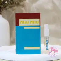 在飛比找蝦皮購物優惠-Miu Miu 同名 Miu Miu 女性 淡香精 2ml 