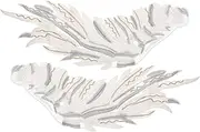 DOITOOL Embroidered Angel Wings Lace Appliques Decorative Clothing Patches Wing Design Patches